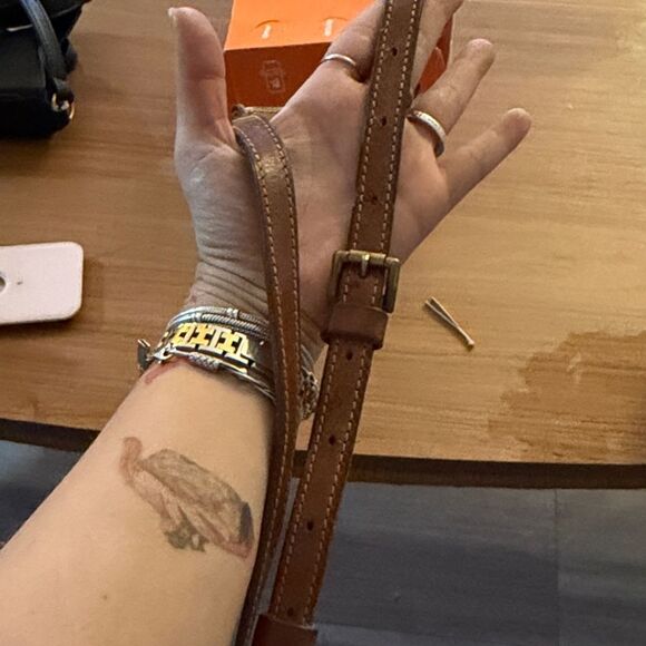 Louis Vuitton Brown Monogram Shoulder Bag - Picture 5 of 5